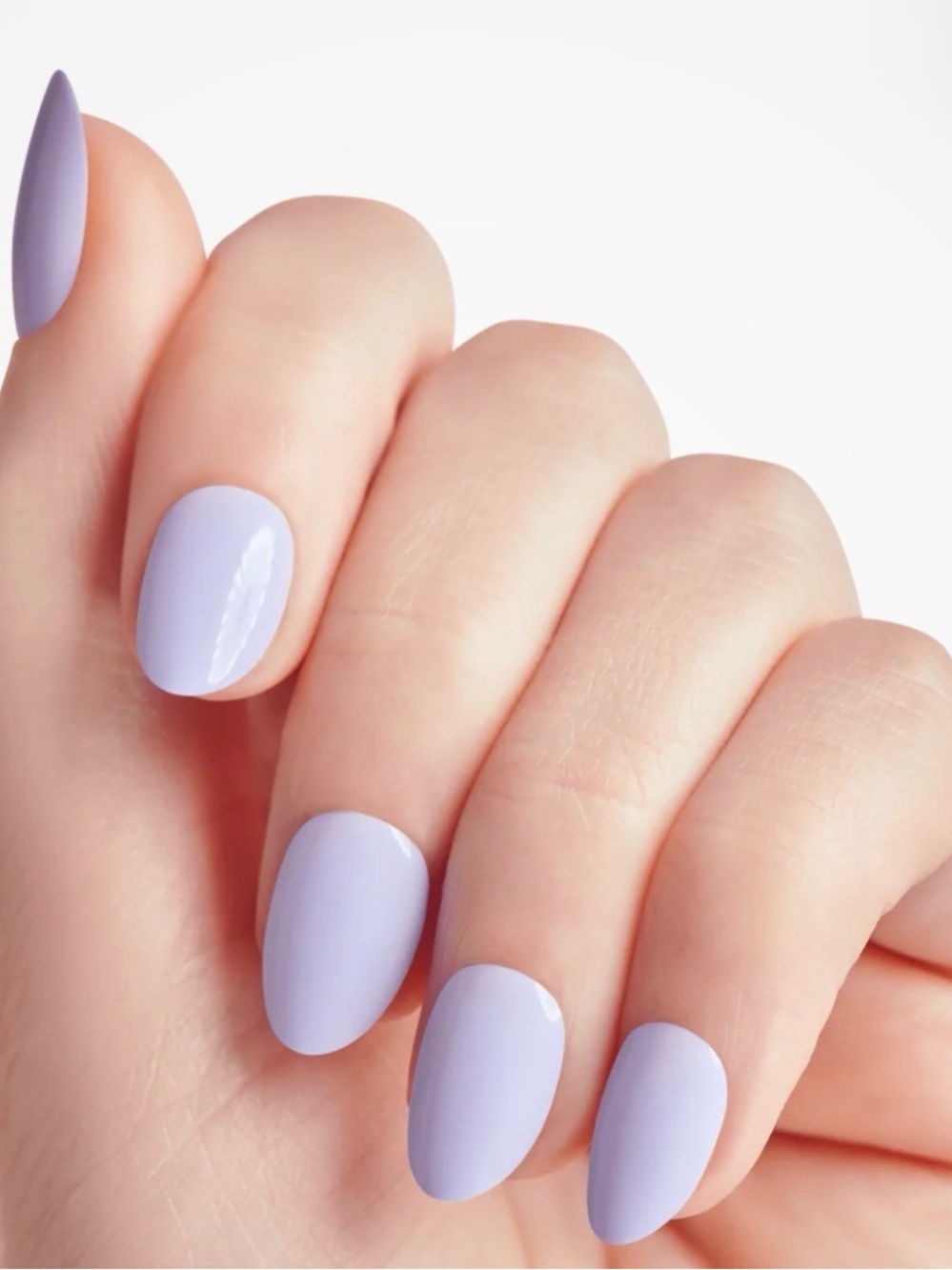 Kiss Day 1 Press-On Nails in Soft Lavender